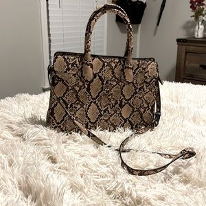 Snakeskin purse